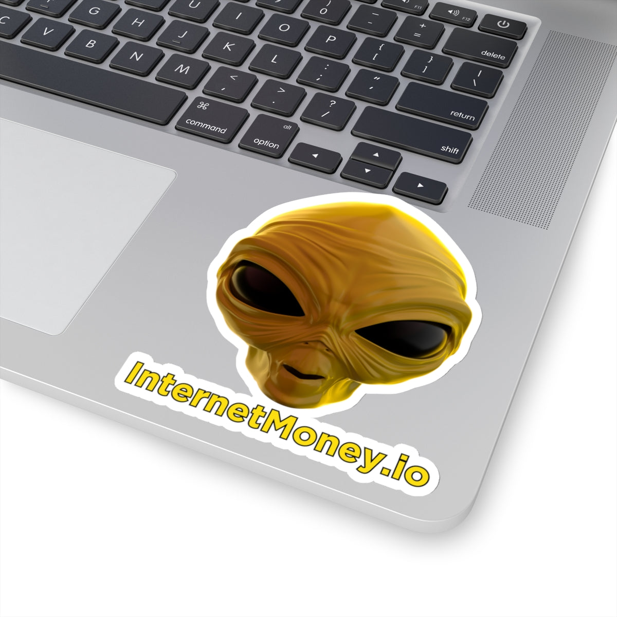 InternetMoney.io Alien | Kiss-Cut Sticker