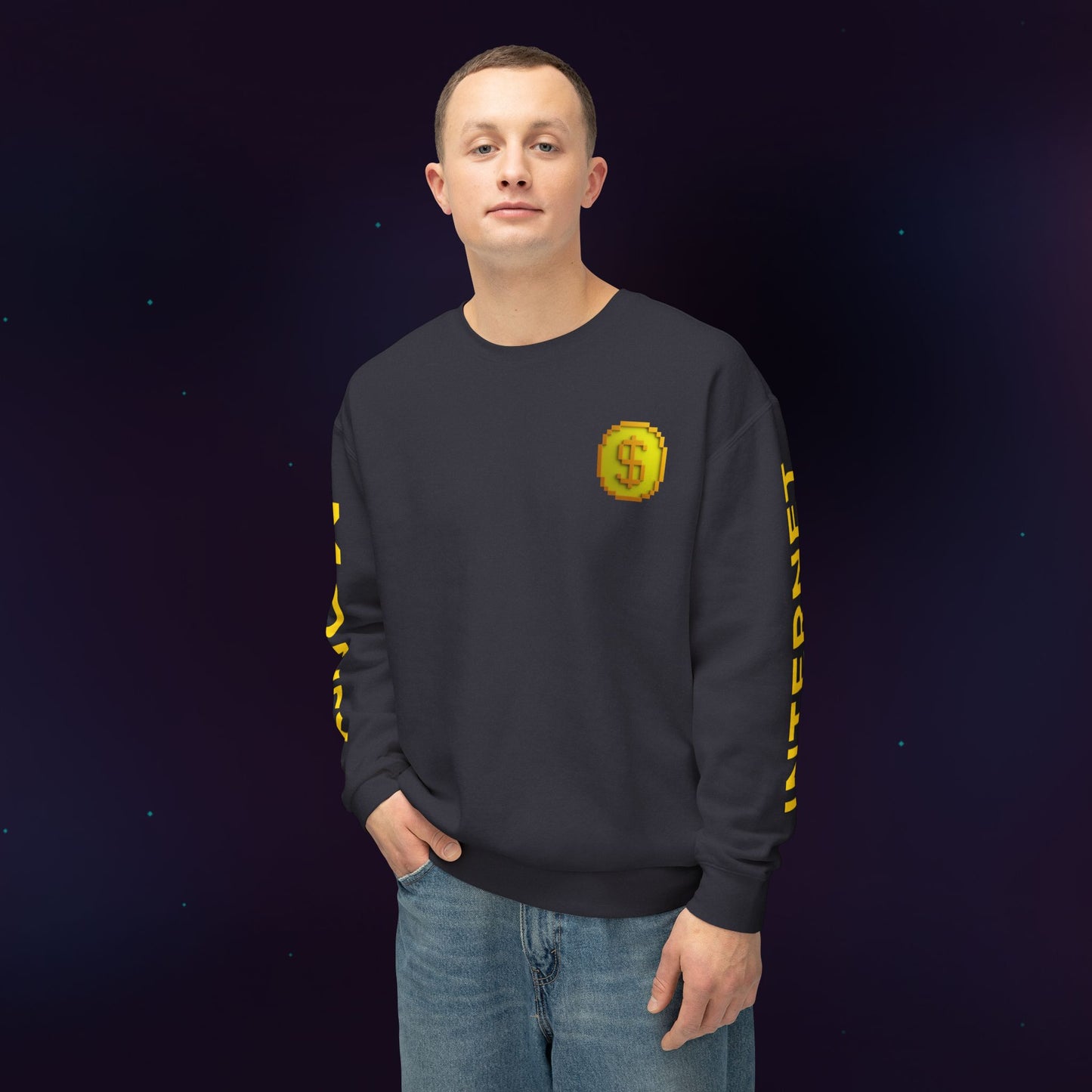 Internet Money Sleeves | Lightweight Crewneck Sweatshirt (Unisex)