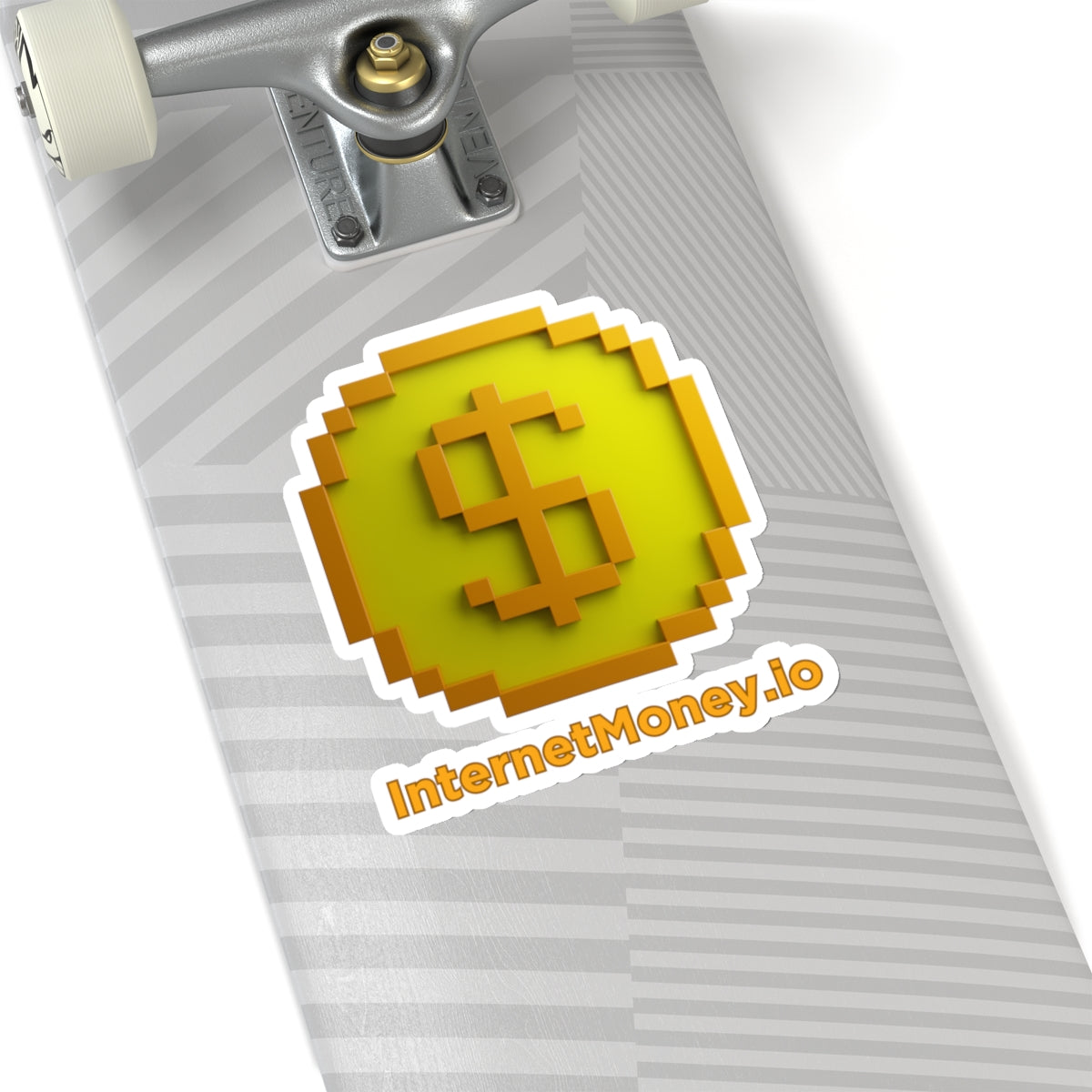 InternetMoney.io | Kiss-Cut Sticker