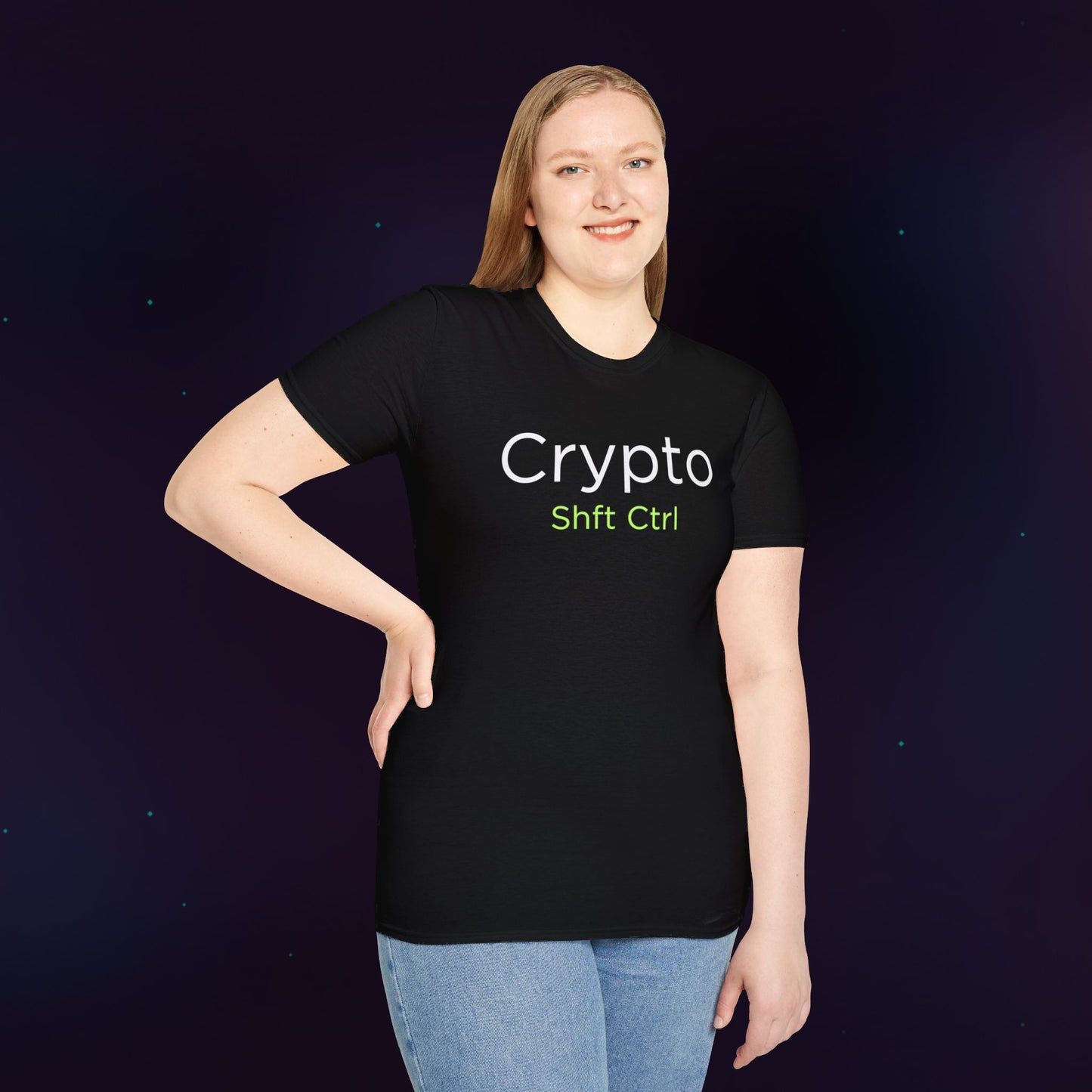 Crypto Shft Ctrl | Unisex Softstyle T-Shirt