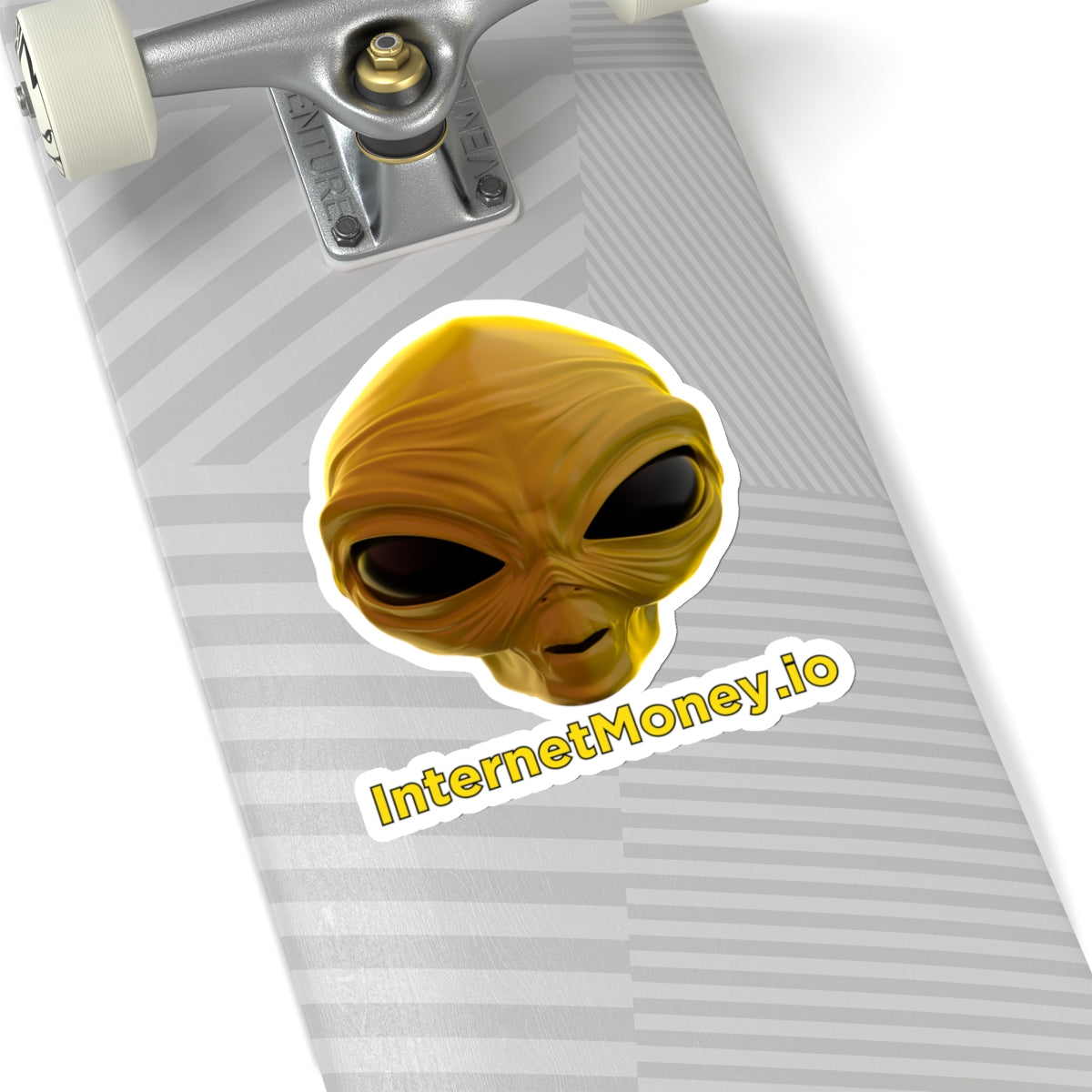 InternetMoney.io Alien | Kiss-Cut Sticker